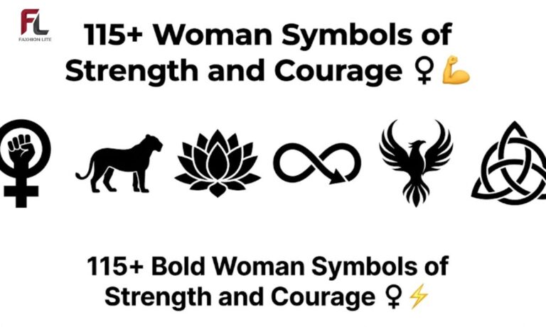 115+ Bold Woman Symbols of Strength and Courage That Inspire Fearless Living