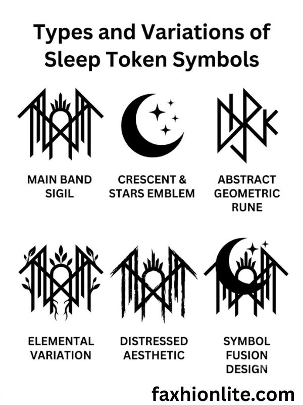 Types and Variations of Sleep Token Symbols