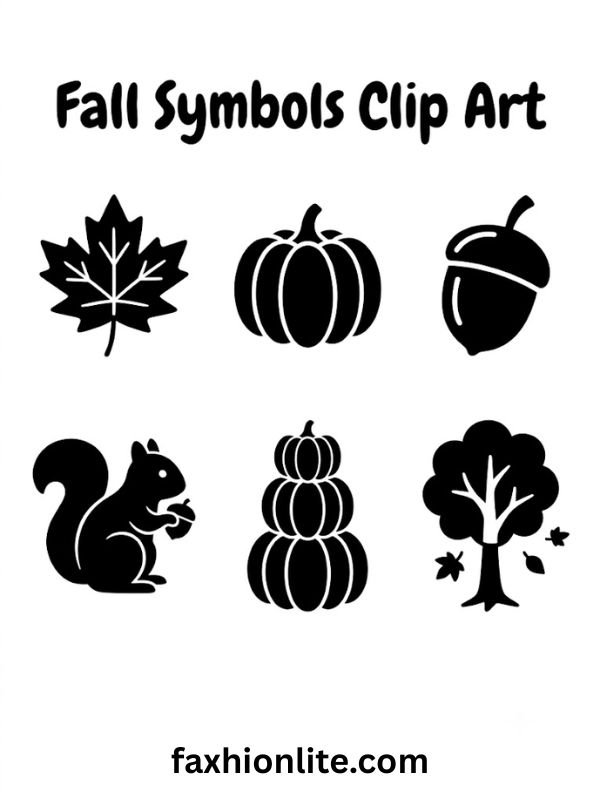 Fall Symbols Clip Art