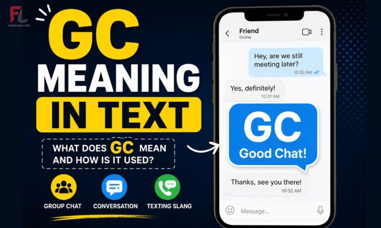 GC Meaning in Text Explained: Every Definition You Need