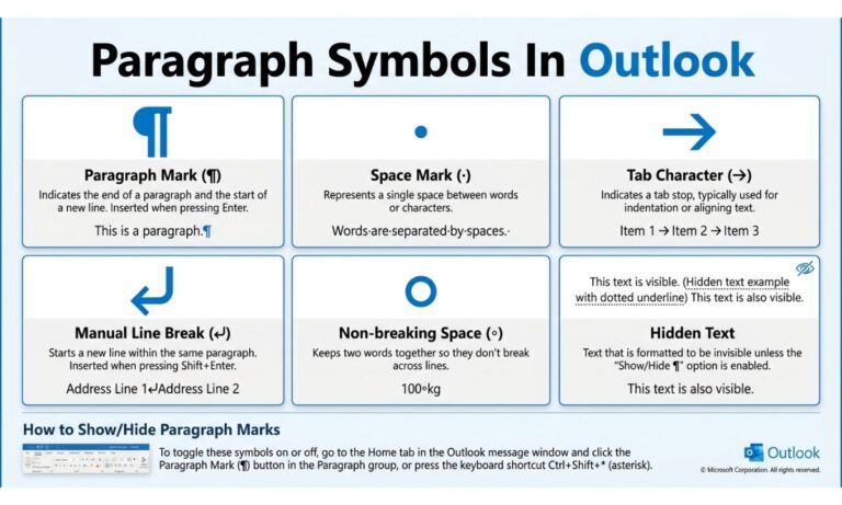 How To Remove Paragraph Symbols In Outlook? The Complete Step By Step Guide For Every Version in 2026