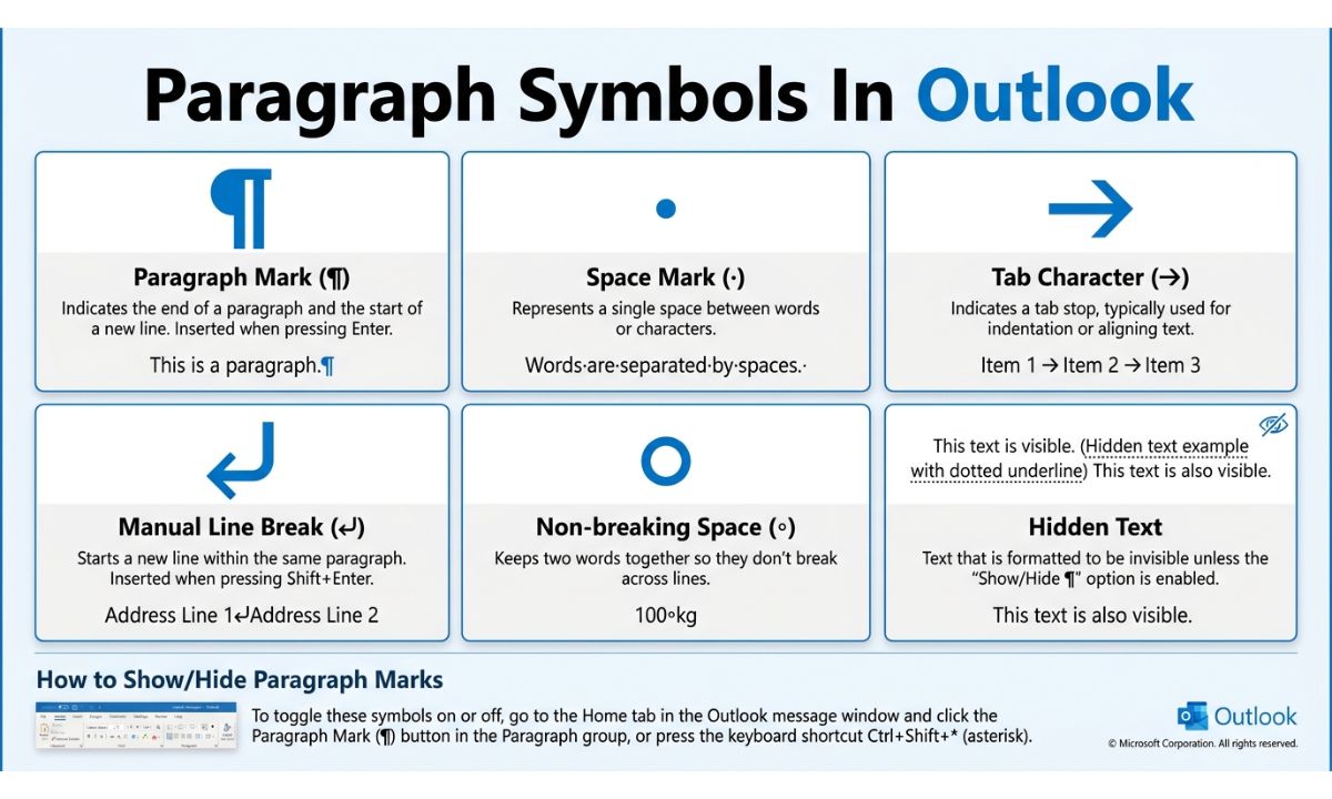 How To Remove Paragraph Symbols In Outlook? The Complete Step By Step Guide For Every Version in 2026