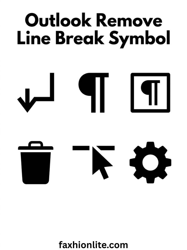 Outlook Remove Line Break Symbol