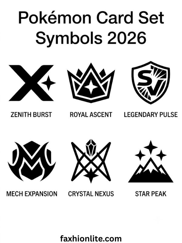 Pokémon Card Set Symbols 2026