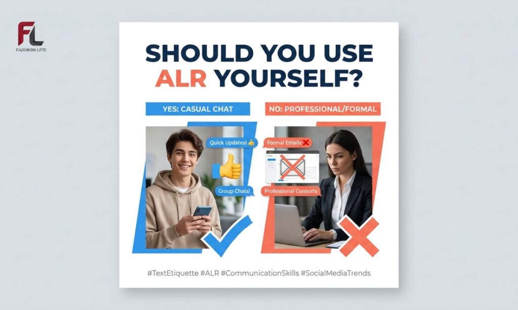 Should You Use ALR Yourself?