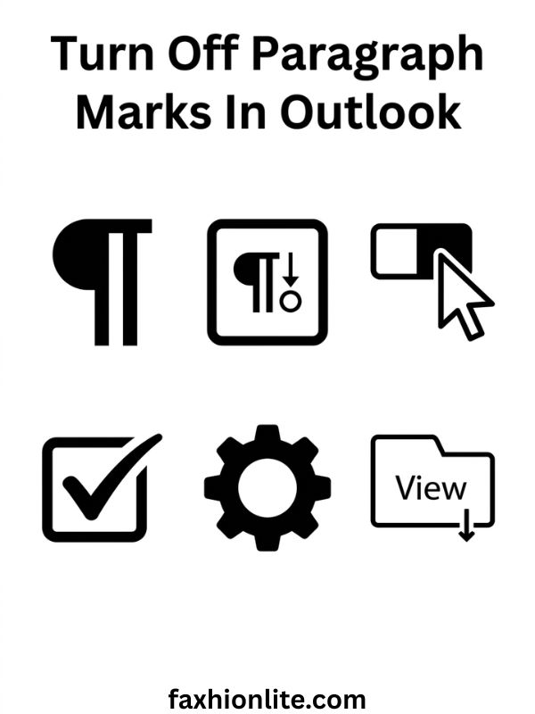Turn Off Paragraph Marks In Outlook