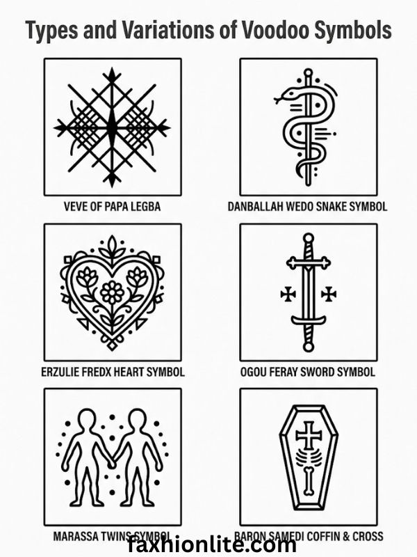 Types and Variations of Voodoo Symbols