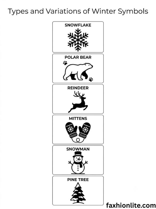 Types and Variations of Winter Symbols