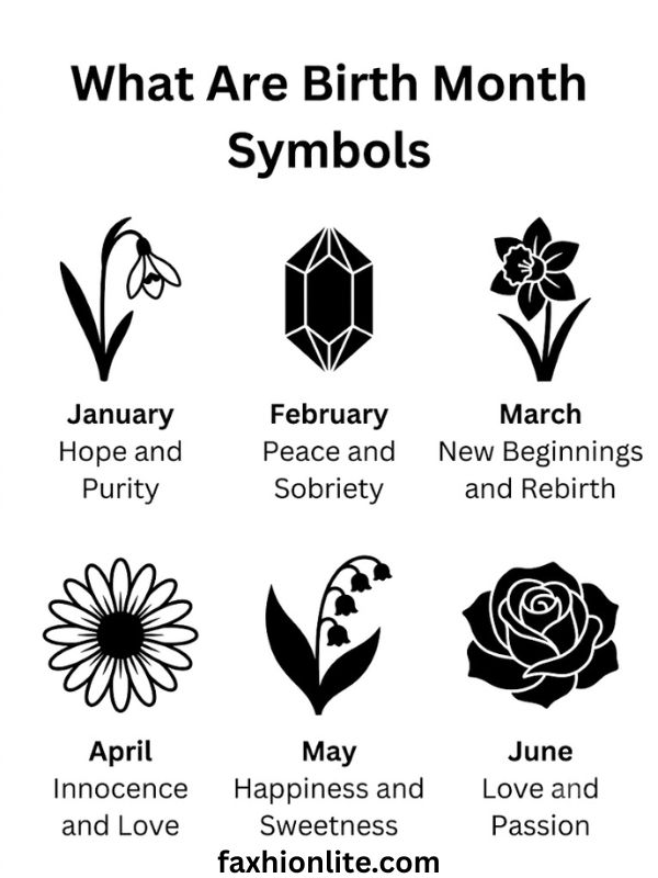 What Are Birth Month Symbols