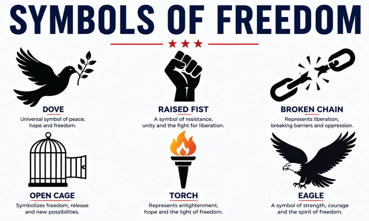 92+ Powerful Symbols of Freedom That Inspire Hope & Independence