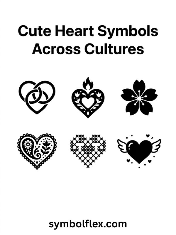 Cute Heart Symbols Across Cultures