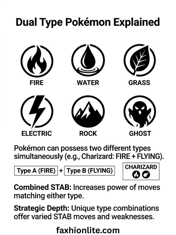 Dual Type Pokémon Explained
