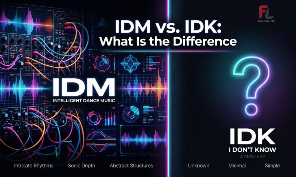 IDM vs. IDK: What Is the Difference?