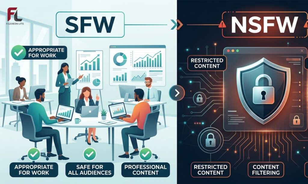 NSFW vs. SFW: The Difference