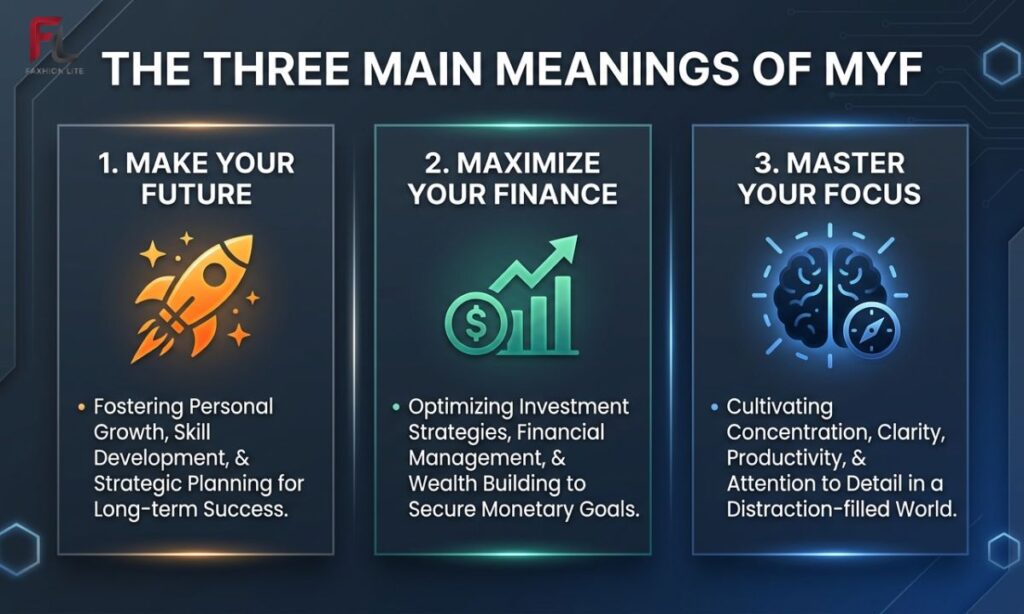 The Three Main Meanings of MYF