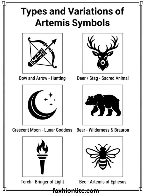 Types and Variations of Artemis Symbols
