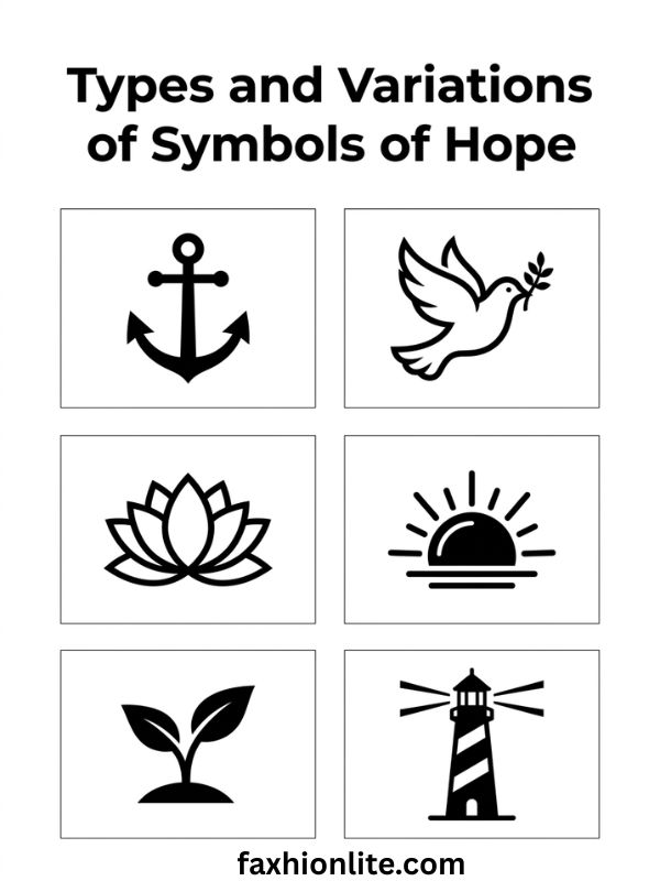 Types and Variations of Symbols of Hope