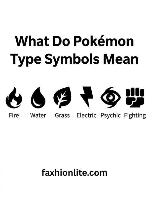 What Do Pokémon Type Symbols Mean?