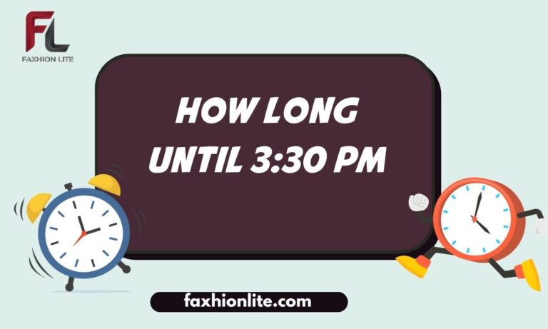 How Long Until 3:30 PM