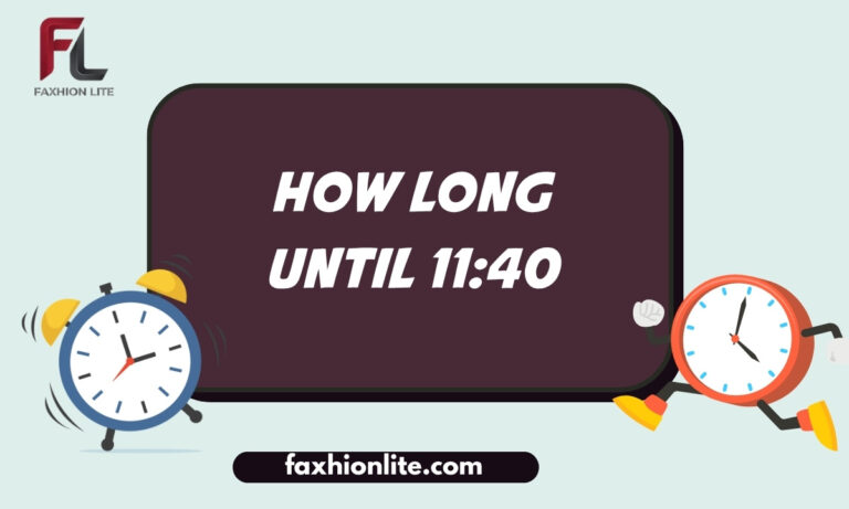 how long until 11:40