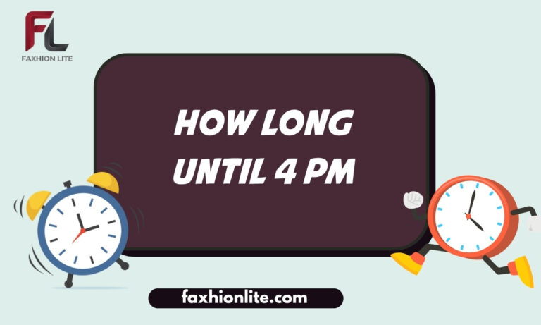 how long until 4 pm